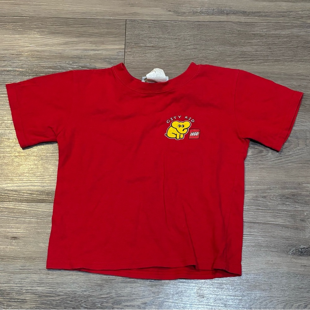 VINTAGE 1999 Y2K Legoland Collection Lego City Kid t shirt toddler size 4t RARE